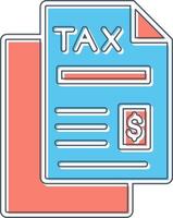 Tax Vector Icon