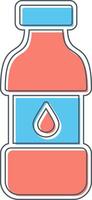 Water Bottle Vector Icon