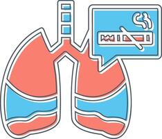 Lungs Vector Icon