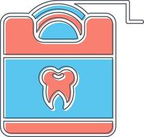 Dental Floss Vector Icon