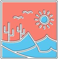 Desert Vector Icon