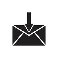 inbox icon vector