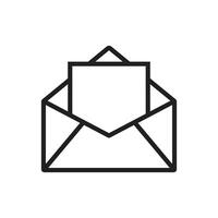 inbox icon vector