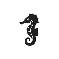 seahorse icon vector