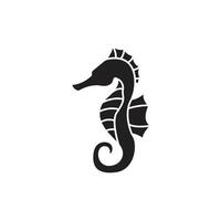 seahorse icon vector