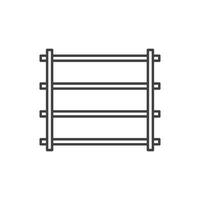 shop shelf icon vector