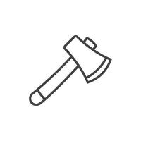 axe icon vector