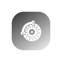 brake icon vector