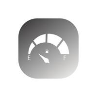 Car Fuel Indicator Icon vector