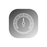 pressure indicator icon vector