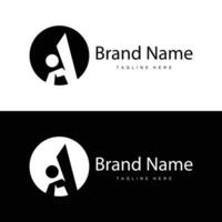 Letter a logo with simple style. Illustration of a luxury product brand template vector