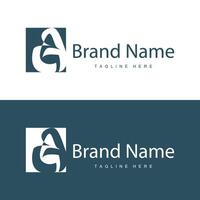 Letter a logo with simple style. Illustration of a luxury product brand template vector