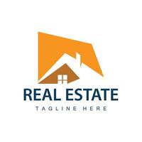 Simple real estate logo architecture vector house building logo design building template illustration