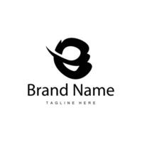 E letter logo in simple style Luxury product brand template illustration vector