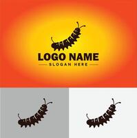 Caterpillar logo vector art icon graphics for business brand icon caterpillar logo template