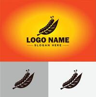 Caterpillar logo vector art icon graphics for business brand icon caterpillar logo template