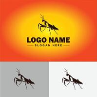 Mantis logo vector art icon graphics for business brand icon Mantis logo template