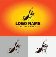 Mantis logo vector art icon graphics for business brand icon Mantis logo template