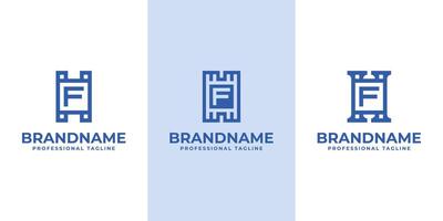 Modern Initials HF Logo, suitable for business with HF or FH initials vector