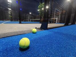 Padel Blue Net Court Tennis photo