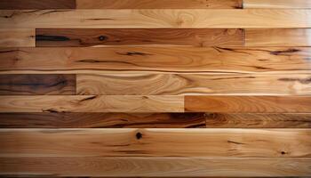 ai generado áspero madera piso crea un rústico fondo para antiguo mesa generado por ai foto