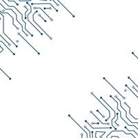 Technology circuit board texture vector