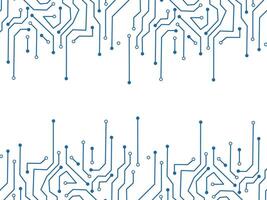 Technology circuit board texture vector