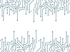 Technology circuit board texture vector