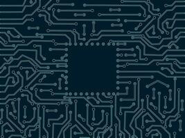 technology Circuit board background vector