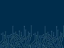 technology Circuit board background vector