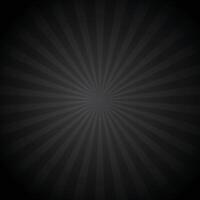 Black grey Sunburst radial Pattern background. Vector illustration