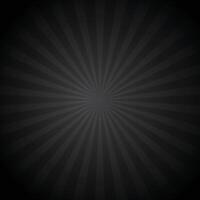 Black grey Sunburst radial Pattern background. Vector illustration