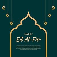 contento eid al-fitr antecedentes vector