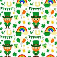 st patrick background vector