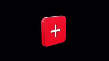 Seamless 3D First Aid Icon Animation - Discover Realistic Visuals video