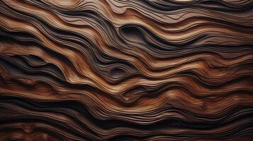 AI generated Delve into the organic warmth of a wooden cut texture. Ai Generated photo
