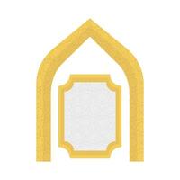 islamic element illustration vector