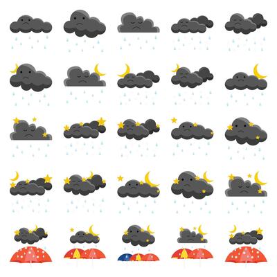 rain pack illustration