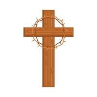 christian cross religious  illustration vector