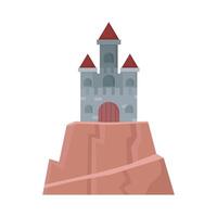 ilustración del castillo vector