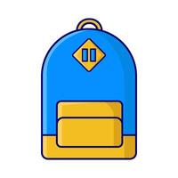 backpack school illustration vector
