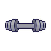 Illustration of barbell vector