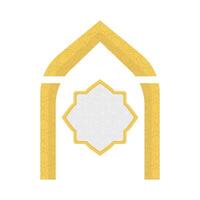 islamic element illustration vector