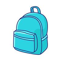 backpack school illustration vector