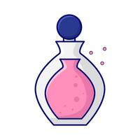 ilustración de perfume vector