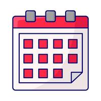 calendar date illustration vector