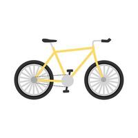 Bicycle transportation illustration vector