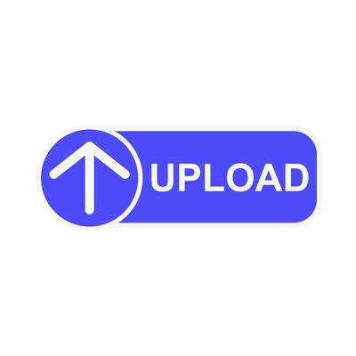upload and up arrow  illustration