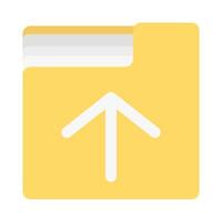 upload folder illustration vector