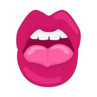 lips women illustration vector